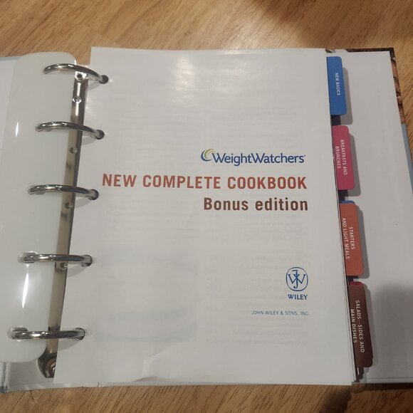 Weight Watchers New Complete Bonus Edition Binder Ring-Bound National Bestseller - Picture 4 of 7